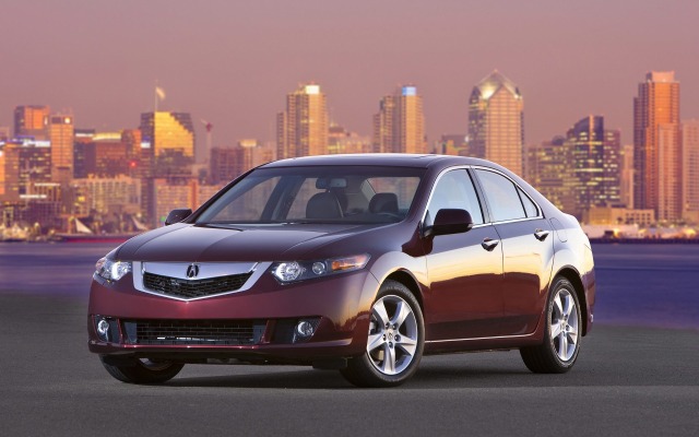 Acura TSX 2009. Desktop wallpaper