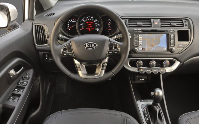 Kia Rio5 2012. Desktop wallpaper
