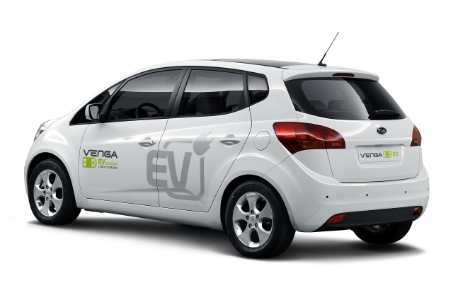 Kia Venga EV Concept 2010. Desktop wallpaper