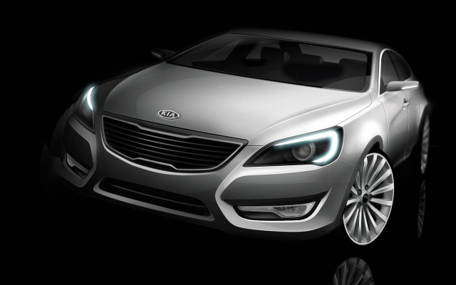 Kia VG Concept. Desktop wallpaper