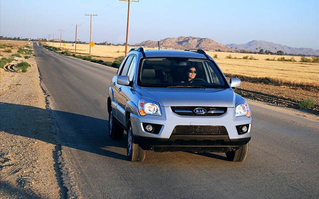 Kia Sportage 2009. Desktop wallpaper