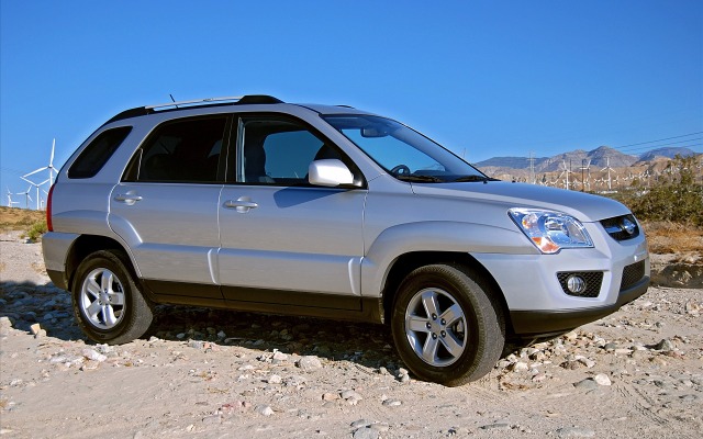 Kia Sportage 2009. Desktop wallpaper