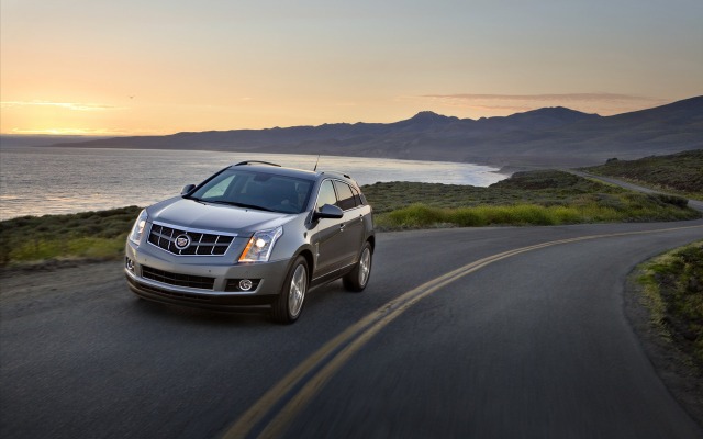Cadillac SRX 2012. Desktop wallpaper