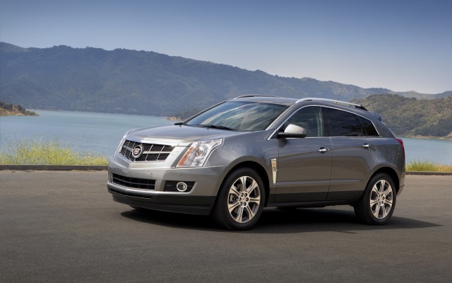 Cadillac SRX 2012. Desktop wallpaper