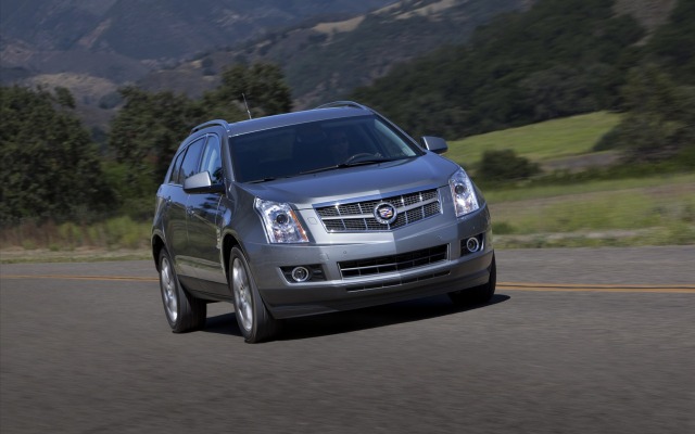 Cadillac SRX 2012. Desktop wallpaper