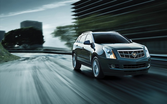 Cadillac SRX 2012. Desktop wallpaper