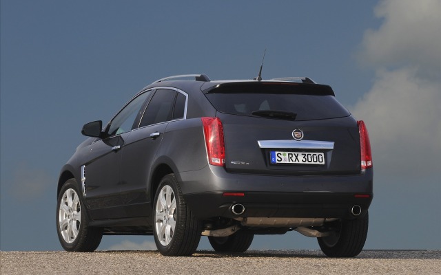 Cadillac SRX 2011. Desktop wallpaper