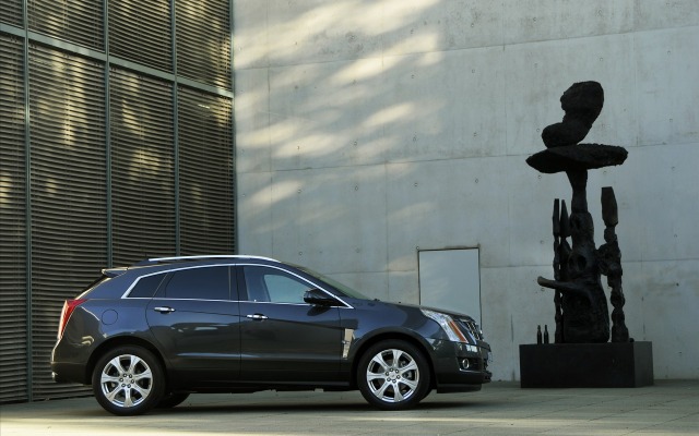 Cadillac SRX 2011. Desktop wallpaper