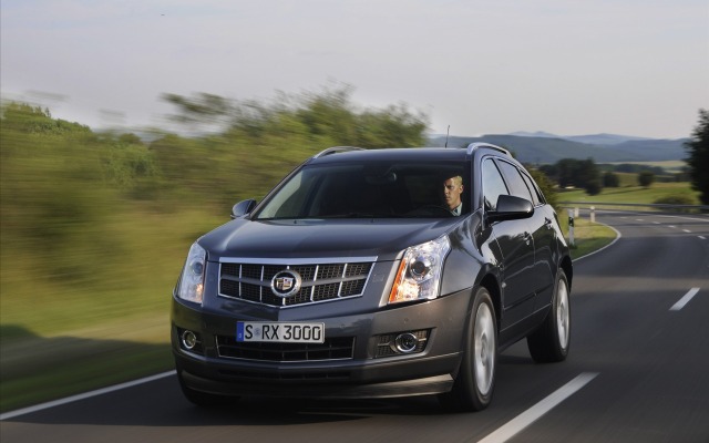 Cadillac SRX 2011. Desktop wallpaper