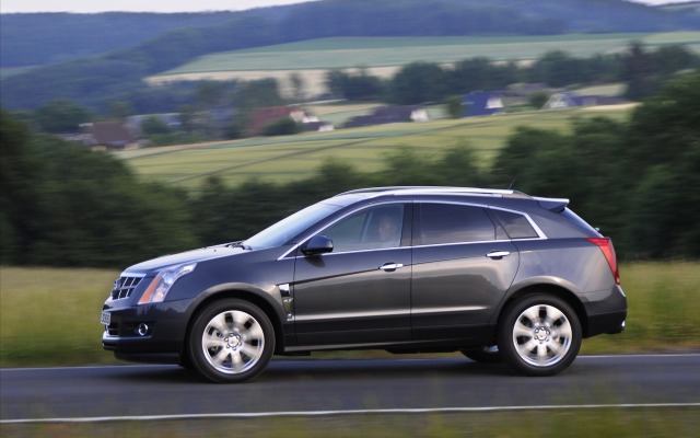 Cadillac SRX 2011. Desktop wallpaper