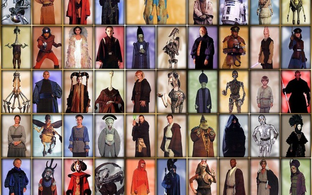 Star Wars: Phantom Menace. Desktop wallpaper