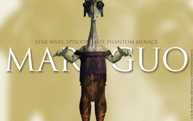 Star Wars: Phantom Menace. Desktop wallpaper