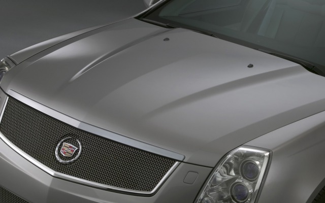 Cadillac STS-V. Desktop wallpaper