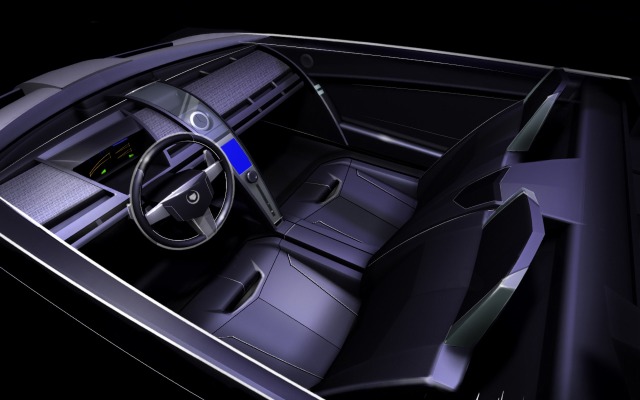 Cadillac Cien Concept. Desktop wallpaper