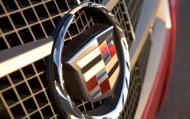 Cadillac CTS 2008. Desktop wallpaper