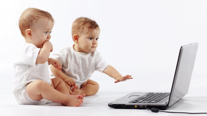 Babies. Desktop wallpaper