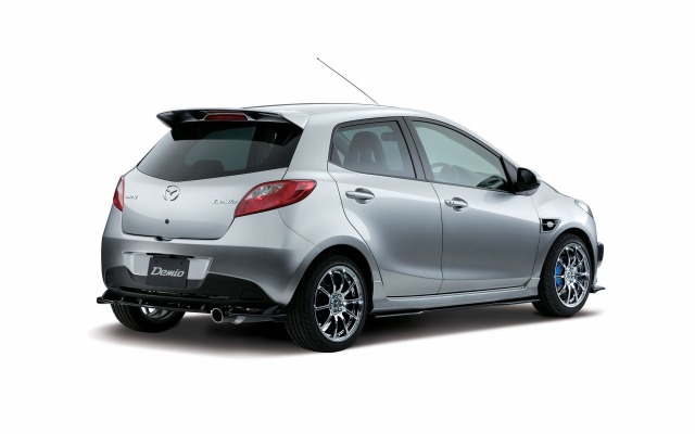 Mazda Demio. Desktop wallpaper