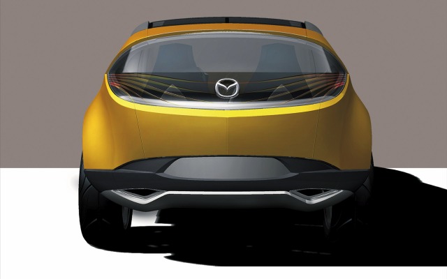 Mazda Hakaze Concept 2007. Desktop wallpaper