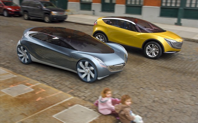Mazda Hakaze Concept 2007. Desktop wallpaper