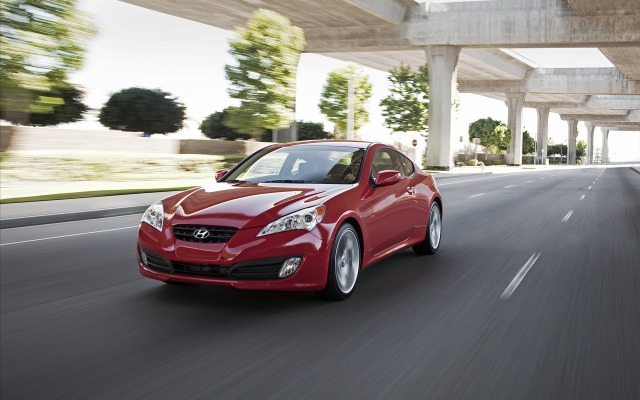 Hyundai Genesis Coupe 2012. Desktop wallpaper