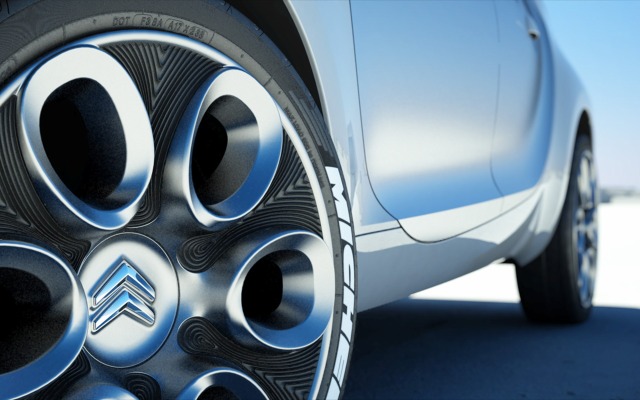 Citroën C-Cactus Concept 2008. Desktop wallpaper