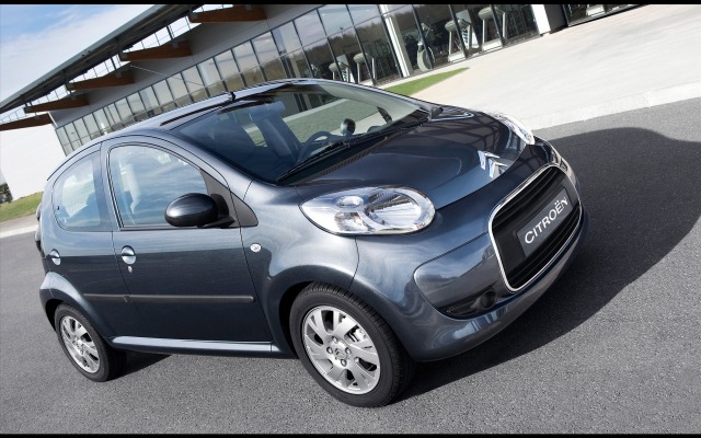 Citroën C1 2009. Desktop wallpaper