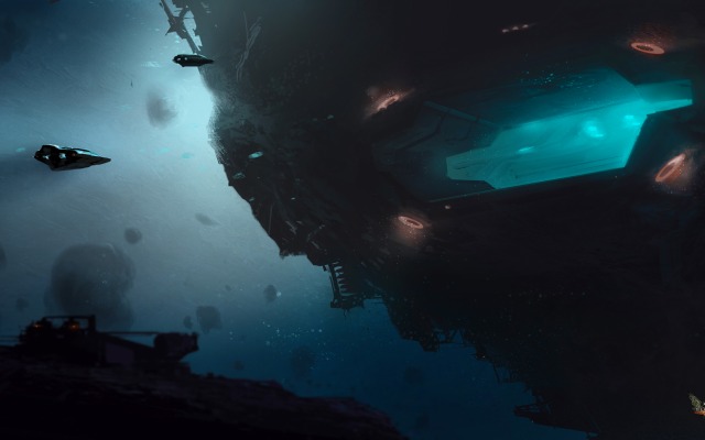 Elite: Dangerous. Desktop wallpaper