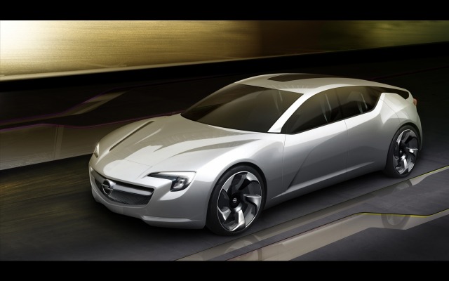 Opel Flextreme GT/E Concept 2010. Desktop wallpaper