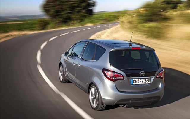 Opel Meriva 2014. Desktop wallpaper