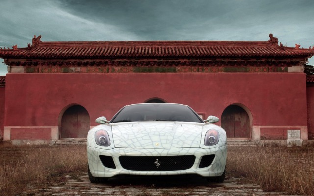 Ferrari 599 GTB Fiorano. Desktop wallpaper
