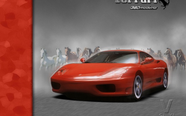 Ferrari. Desktop wallpaper