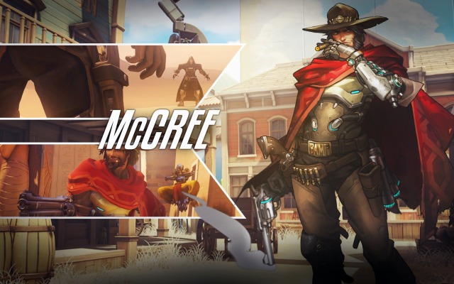 McCree. Desktop wallpaper