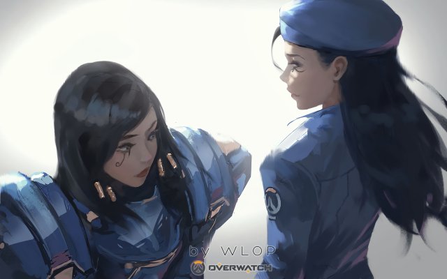 Overwatch. Desktop wallpaper