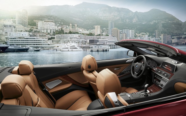 BMW 6 Series Convertible 2014. Desktop wallpaper