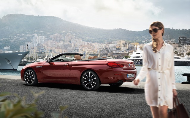 BMW 6 Series Convertible 2014. Desktop wallpaper