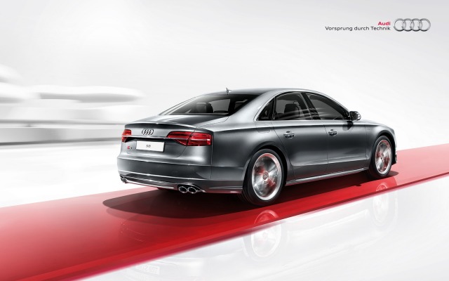 Audi S8 2014. Desktop wallpaper