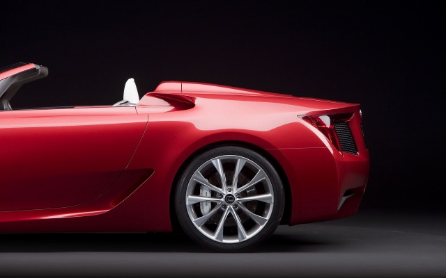 Lexus LFA Roadster Concept 2008. Desktop wallpaper