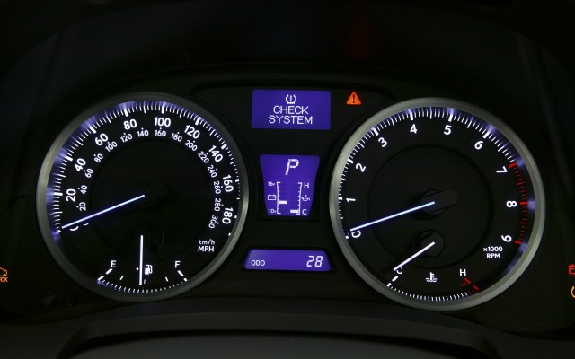 Lexus IS F. Desktop wallpaper
