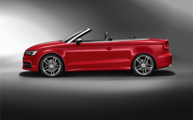 Audi S3 Cabriolet 2015. Desktop wallpaper