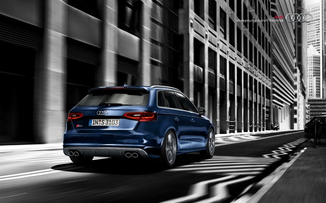 Audi S3 Sportback 2015. Desktop wallpaper