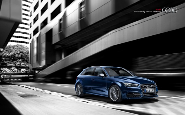 Audi S3 Sportback 2015. Desktop wallpaper