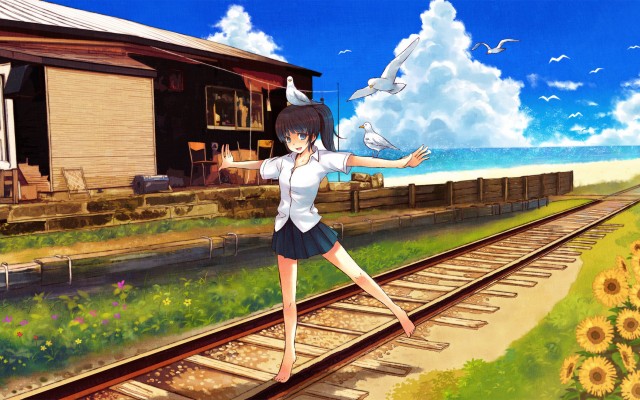 Anime. Desktop wallpaper