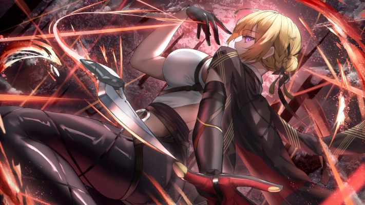 Evelyn Chevalier. Desktop wallpaper