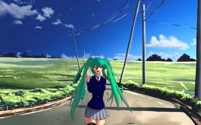 Anime. Desktop wallpaper