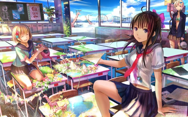 Anime. Desktop wallpaper