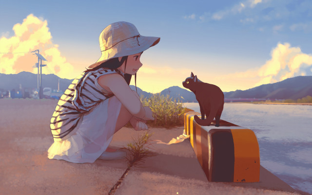 Anime. Desktop wallpaper