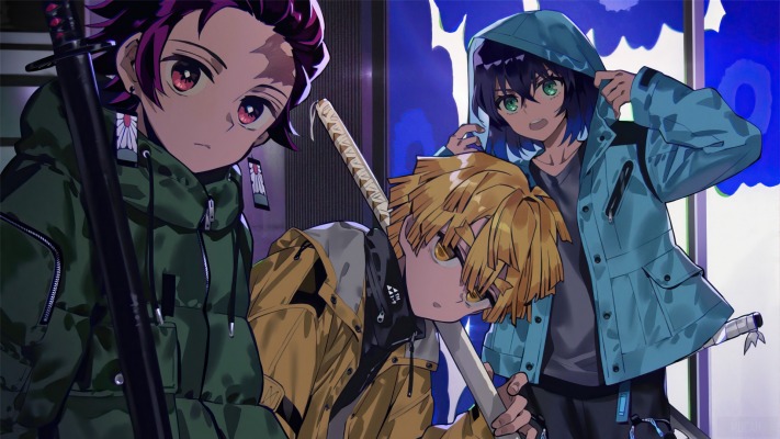 Kimetsu No Yaiba. Desktop wallpaper