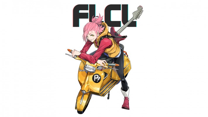 FLCL. Desktop wallpaper