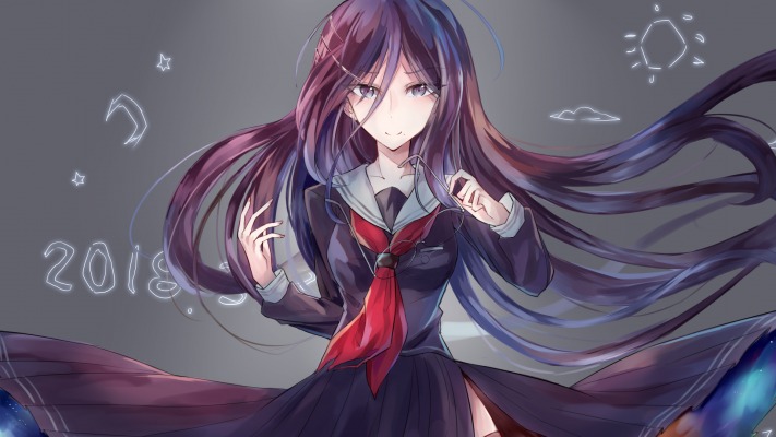 Danganronpa. Desktop wallpaper
