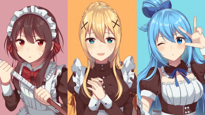 KonoSuba. Desktop wallpaper